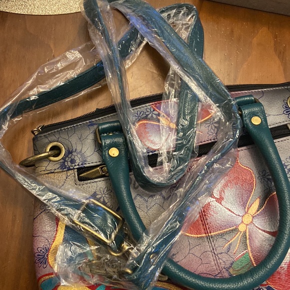 Anna By Anuschka Butterfly Handbag - Picture 2 of 3